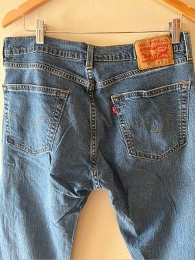 Levi's 505, Size 32, Men's, Straight Blue Jeans